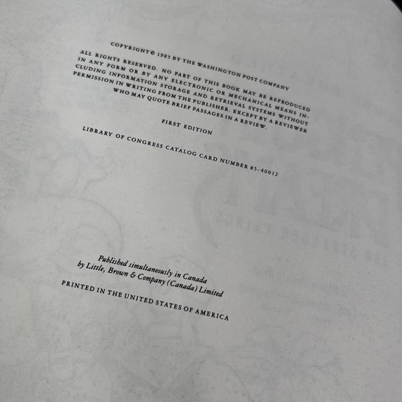 Penguin Dreams and Stranger Things Bloom County Book Berke Breathed 1985 - Picture 7 of 10